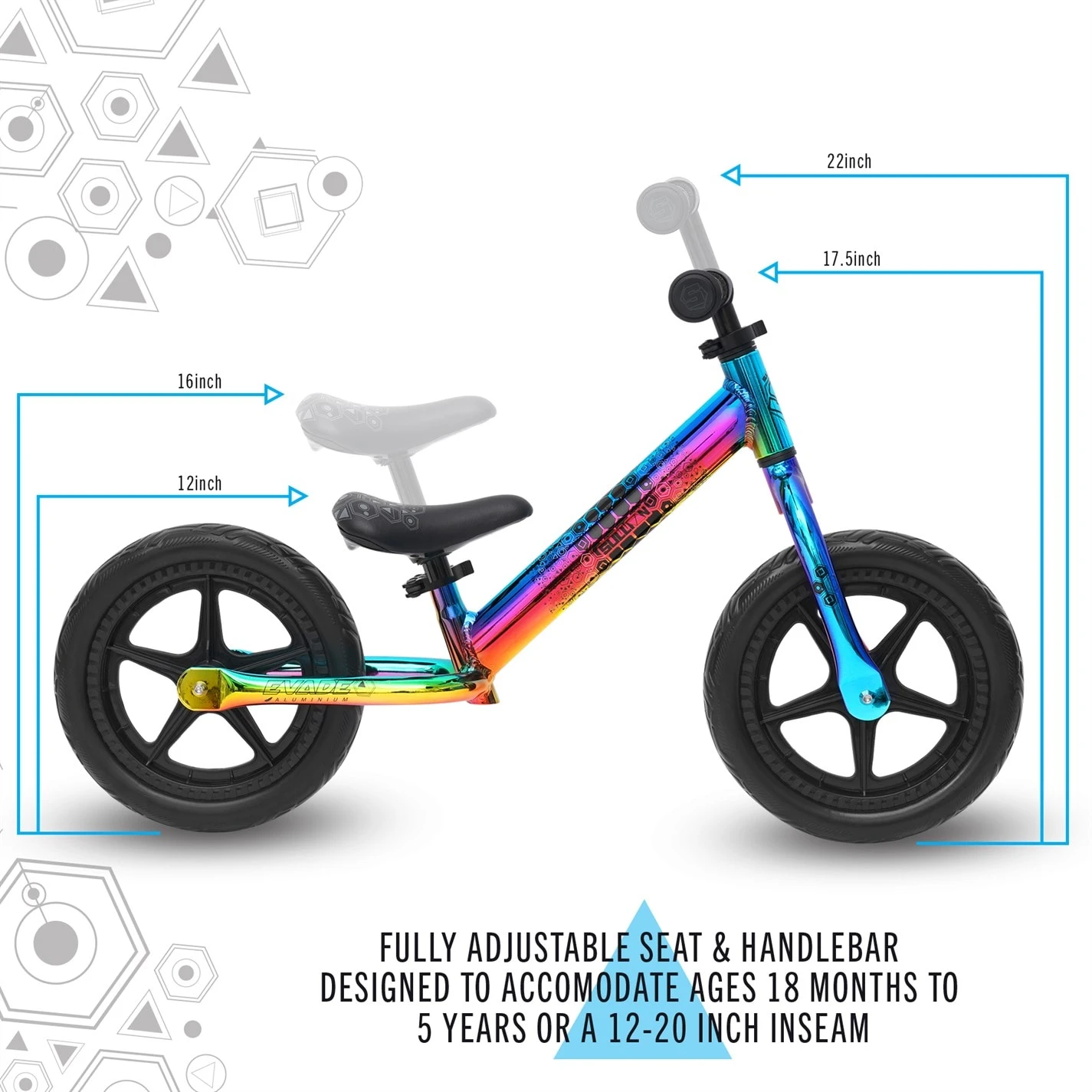 Sullivan Evade 12 Balance Bike - Image 4