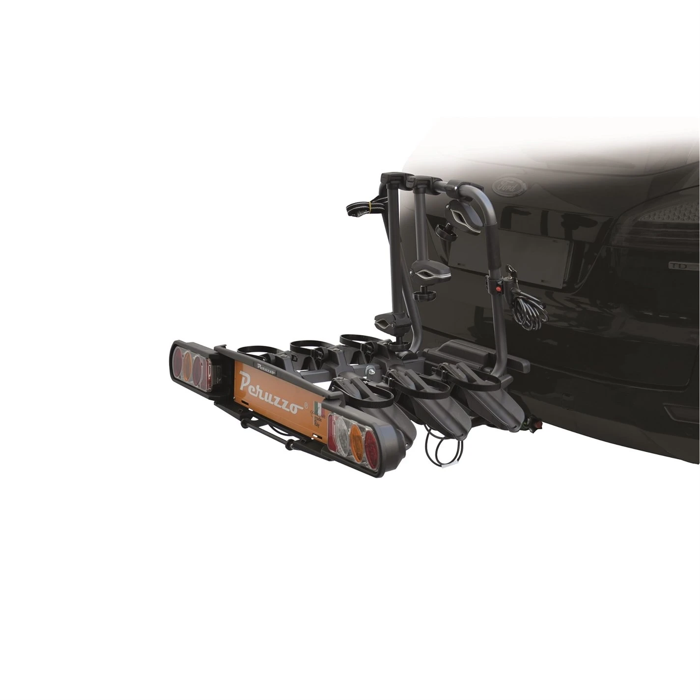 Peruzzo Pure Instinct Tow Bar 3 Bike Carrier - Image 2