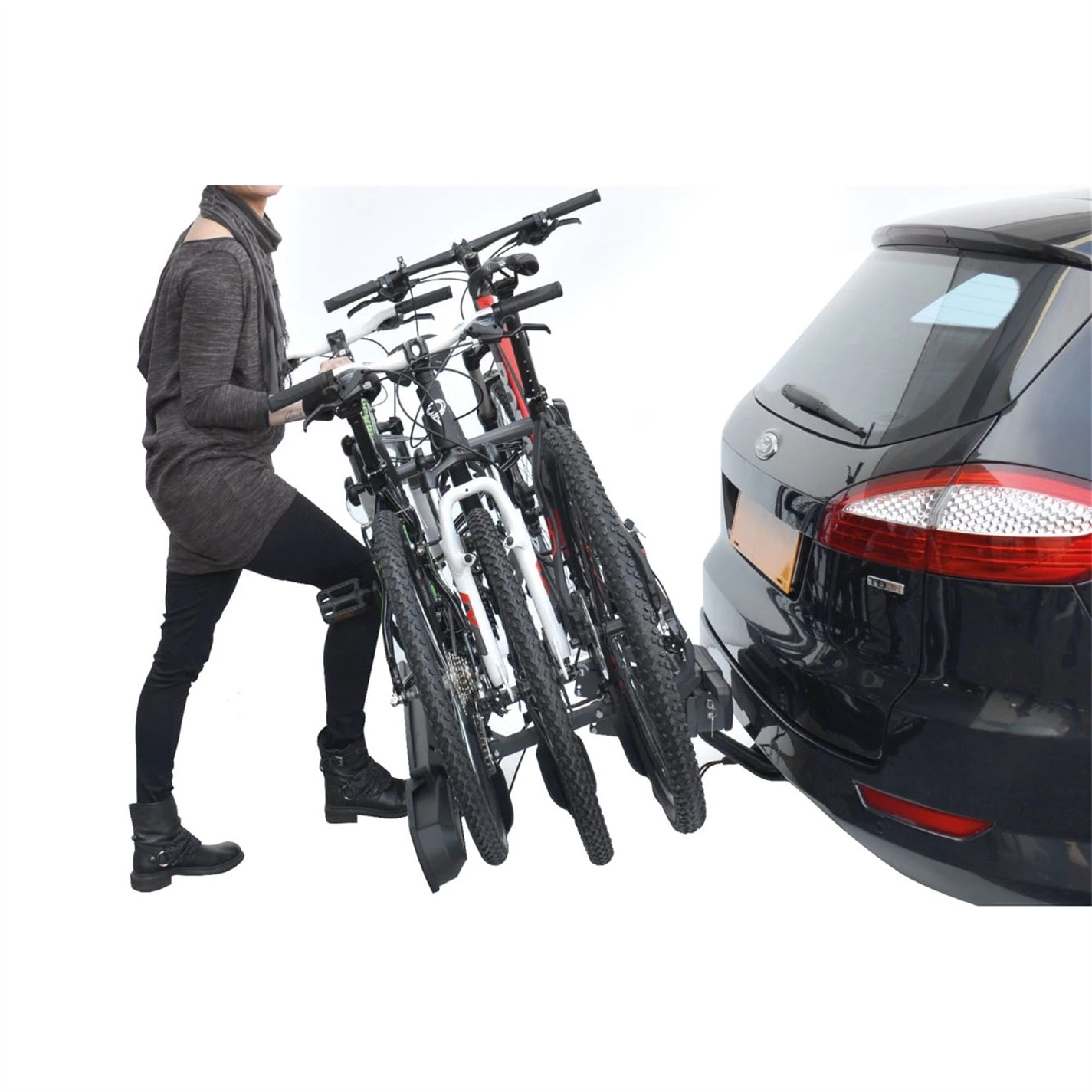 Peruzzo Pure Instinct Tow Bar 3 Bike Carrier - Image 3
