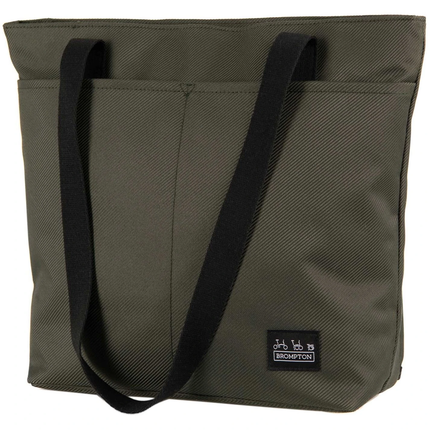 Brompton Borough Tote Bag, Small, Olive With Frame
