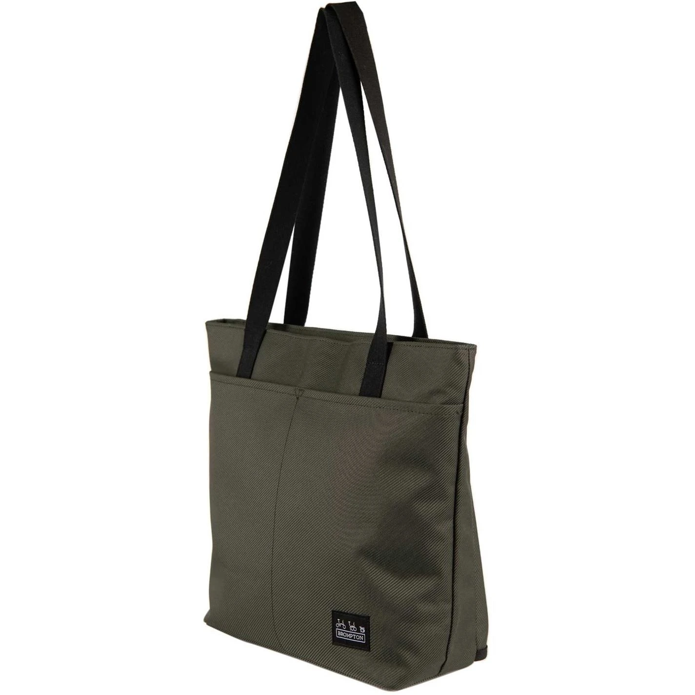 Brompton Borough Tote Bag, Small, Olive With Frame - Image 2