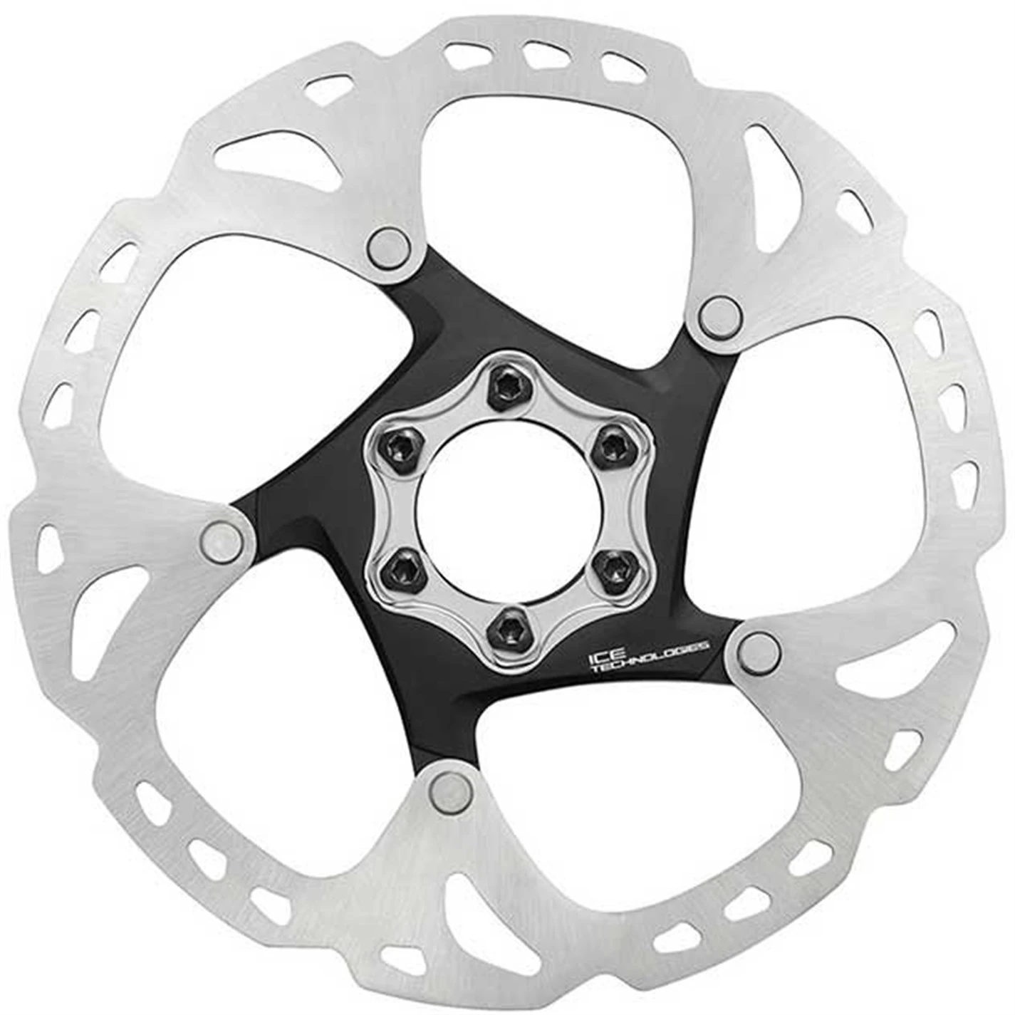 Shimano RT86 XT Ice-Tec 180mm 6-Bolt Disc Rotor - Image 2