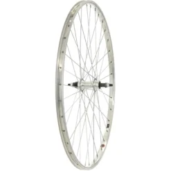 Raleigh 26 Rear Rim Brake Nutted Wheel - Free Wheel