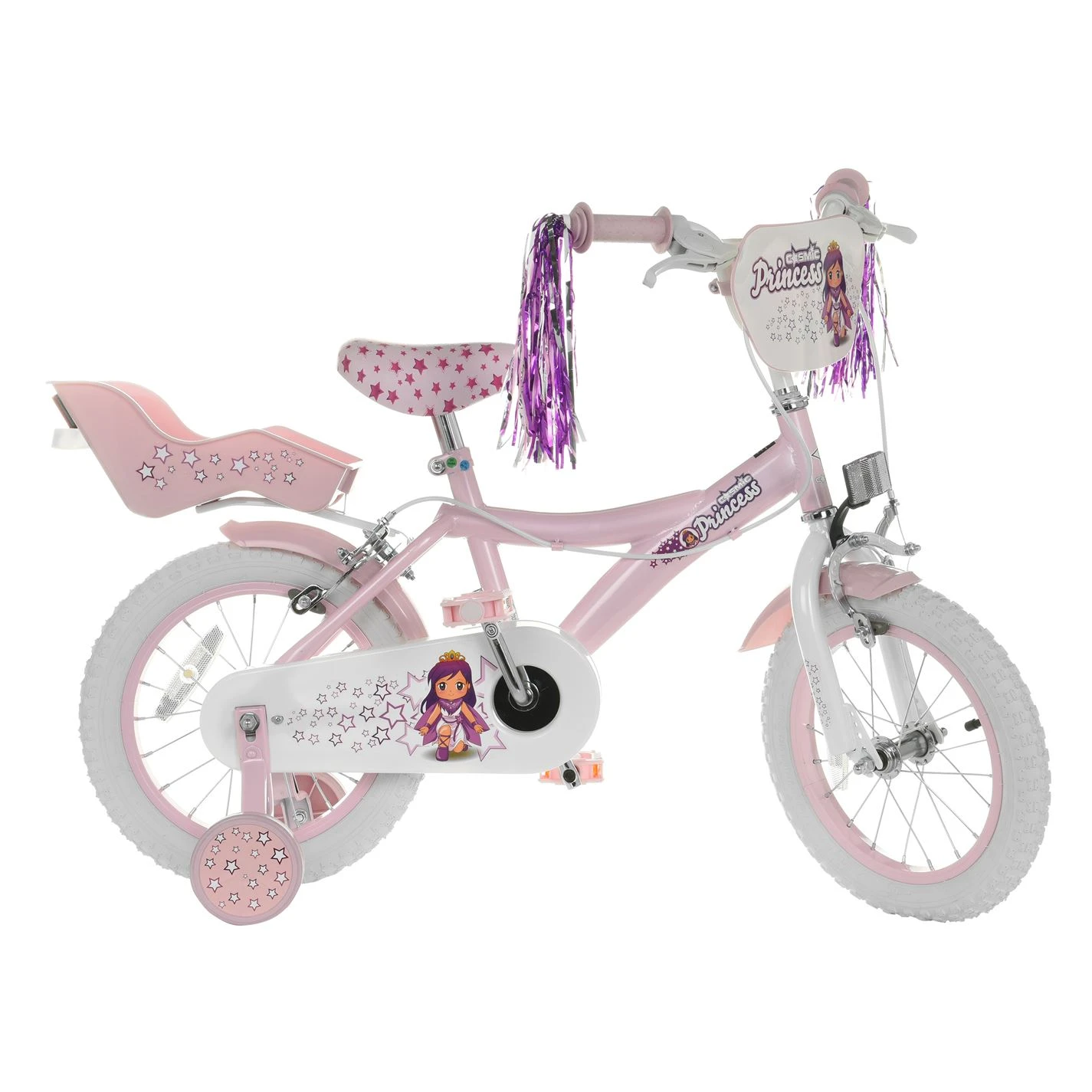 Princess 14 Inch Girls Bike - Image 2